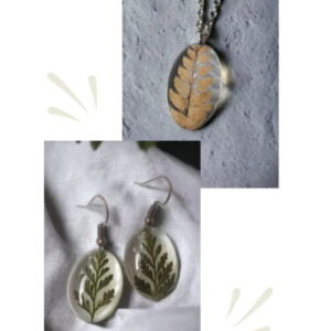 Furn Leaf Botanical Jewellery Necklace : Natural Elegance for Every Occasion