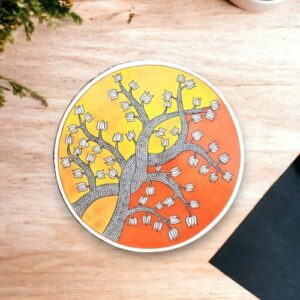 Tree Art #MadhubaniArt Decor Plate | Home Decor | Wooden Plate | Wall Hanging | 16 inch Art Culture Decor Plates, Artwork, Decor Plates, Decorative Items, Decorative Plates, Decorative Wall Art, Drawing Room, Eco-Friendly, Handcrafted, Handicrafts, Handmade, Handpainted, Home Decor, Home Interior Decoration, Living Room, Madhubani Art, Madhubani Art Decor Plates, Paintings, Wall Art, Wall Decor, Wall Hanging, Wall Plates, Wooden Decor Plates