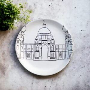 Victoria Decor Plate #KolkataLove #CityScape | Home Decor | Wall Hanging | 10 inch #CityScape, #CityScape Decor Plates, Art Culture Decor Plates, Artwork, Bengali Art Culture Decor Plates, City of Joy, City of Joy Decor Plates, Decor Plates, Decorative Items, Decorative Plates, Decorative Wall Art, Drawing Room, Eco-Friendly, Handcrafted, Handicrafts, Handmade, Handpainted, Home Decor, Home Interior Decoration, Kolkata, Living Room, Melamine Decor Plates, Paintings, Wall Art, Wall Decor, Wall Hanging, Wall Plates