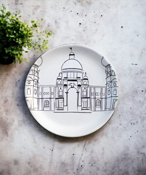 Victoria Decor Plate #KolkataLove #CityScape | Home Decor | Wall Hanging | 10 inch #CityScape, #CityScape Decor Plates, Art Culture Decor Plates, Artwork, Bengali Art Culture Decor Plates, City of Joy, City of Joy Decor Plates, Decor Plates, Decorative Items, Decorative Plates, Decorative Wall Art, Drawing Room, Eco-Friendly, Handcrafted, Handicrafts, Handmade, Handpainted, Home Decor, Home Interior Decoration, Kolkata, Living Room, Melamine Decor Plates, Paintings, Wall Art, Wall Decor, Wall Hanging, Wall Plates