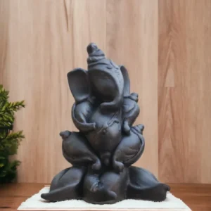 Celestial Artistry | Ganesh Idol | Krishnanagar Clay Craft | GI Tag Artwork, Clay Art and Crafts, Clay Artwork, Clay Crafts, Clay Decor, Decorative Items, Drawing Room, Eco-Friendly, Ghurni Clay Dolls, GI Tagg Products, Handcrafted, Handicrafts, Handmade, Handpainted, Home Decor, Home Interior Decoration, Idols, Krishnanagar Clay Dolls, Living Room, Lord Ganesh, Showpieces