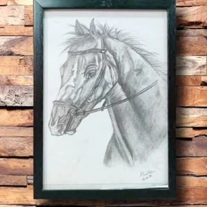 Stunning Horse Sketch Art | Graphite & Charcoal Art |#SketchArt | Framework | 8.5 x 11.5 inch, 12.5 x 16.5 inch #BlacknWhite, #BlacknWhite Paintings, Artwork, Decorative Items, Decorative Wall Art, Drawing Room, Eco-Friendly, Handcrafted, Handicrafts, Handmade, Handpainted, Home Decor, Home Interior Decoration, Living Room, Paintings, Sketches, Special Painting Collections, Wall Art, Wall Decor, Wall Hanging