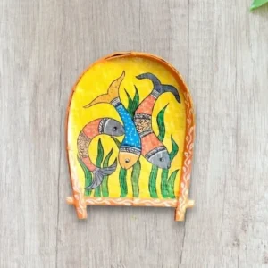 Madhubani Art Decorative Bamboo Kula | Home Decor | Handpainted | Wall Hanging Handicraft | 12 inch Artwork, Bamboo Art, Bamboo Handicrafts, Bamboo Kula, Bharat Art Bamboo Kula, Decorative Items, Decorative Wall Art, Drawing Room, Eco-Friendly, Handcrafted, Handicrafts, Handmade, Handpainted, Home Decor, Home Interior Decoration, Living Room, Madhubani Art, Madhubani Art Bamboo Kula, Paintings, Wall Art, Wall Decor, Wall Hanging