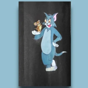 Whimsical Kids Special Tom And Jerry Painting | #Arcylic #CanvasArt | Table Stand | 8 x 10 inch, 10 x 12 inch Arcylic Paintings, Artwork, Canvas Paintings, Decorative Items, Decorative Wall Art, Drawing Room, Eco-Friendly, Handcrafted, Handicrafts, Handmade, Handpainted, Home Decor, Home Interior Decoration, Living Room, Paintings, Special Painting Collections, Wall Art, Wall Decor, Wall Hanging