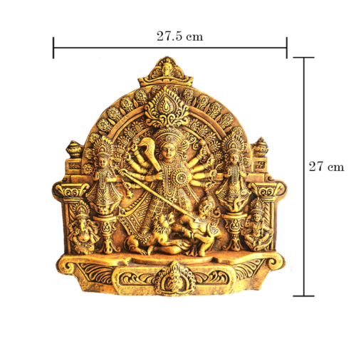 Heritage in Focus | Ek Chala Maa Durga Art Piece | Krishnanagar Clay Craft | GI Tag Artwork, Clay Art and Crafts, Clay Artwork, Clay Crafts, Clay Decor, Decorative Items, Drawing Room, Eco-Friendly, Ek Chala, Ghurni Clay Dolls, GI Tagg Products, Handcrafted, Handicrafts, Handmade, Handpainted, Home Decor, Home Interior Decoration, Idols, Krishnanagar Clay Dolls, Living Room, Maa Durga, Showpieces