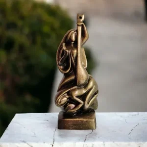 Elegance in Harmony: Maa Saraswati | Krishnanagar Clay Sculpture | GI Tag Artwork, Clay Art and Crafts, Clay Artwork, Clay Crafts, Clay Decor, Clay Sculptures, Decorative Items, Drawing Room, Eco-Friendly, Ghurni Clay Dolls, GI Tagg Products, Handcrafted, Handicrafts, Handmade, Handpainted, Home Decor, Home Interior Decoration, Idols, Krishnanagar Clay Dolls, Living Room, Maa Saraswati, Sculptures, Showpieces