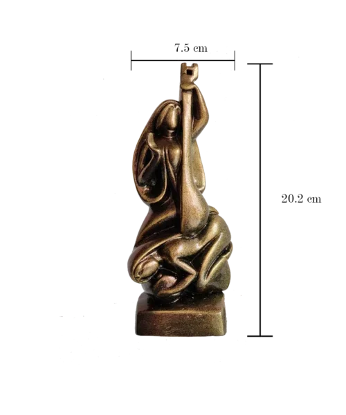 Elegance in Harmony: Maa Saraswati | Krishnanagar Clay Sculpture | GI Tag Artwork, Clay Art and Crafts, Clay Artwork, Clay Crafts, Clay Decor, Clay Sculptures, Decorative Items, Drawing Room, Eco-Friendly, Ghurni Clay Dolls, GI Tagg Products, Handcrafted, Handicrafts, Handmade, Handpainted, Home Decor, Home Interior Decoration, Idols, Krishnanagar Clay Dolls, Living Room, Maa Saraswati, Sculptures, Showpieces