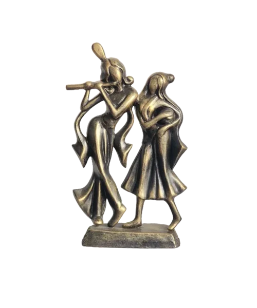 Divine Duet | Radha & Krishna | Krishnanagar Clay Sculpture | GI Tag Artwork, Clay Art and Crafts, Clay Artwork, Clay Crafts, Clay Decor, Clay Sculptures, Decorative Items, Drawing Room, Eco-Friendly, Ghurni Clay Dolls, GI Tagg Products, Handcrafted, Handicrafts, Handmade, Handpainted, Home Decor, Home Interior Decoration, Idols, Krishnanagar Clay Dolls, Living Room, Lord Krishna, Radha, Radha Krishna, Sculptures, Showpieces