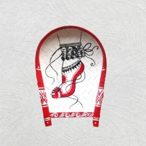 Dynamic Dancing Mudra Decorative Bamboo Kula | Home Decor | Handpainted | Wall Hanging Handicraft | 8 inch Artwork, Bamboo Art, Bamboo Handicrafts, Bamboo Kula, Dancing Art Culture Bamboo Kula, Dancing Mudra, Decorative Items, Decorative Wall Art, Drawing Room, Eco-Friendly, Handcrafted, Handicrafts, Handmade, Handpainted, Home Decor, Home Interior Decoration, Living Room, Paintings, Wall Art, Wall Decor, Wall Hanging