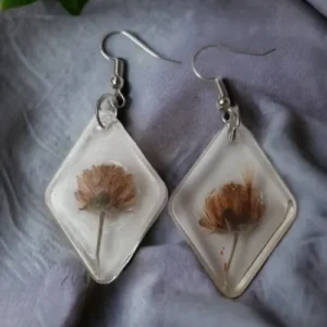 Nature's Embrace: Genuine Grass Flower Leaf Earrings #NatureNurture #HandmadeExcellence Anniversary Gifts, Artwork, Birthday Gifts for Her, Botanical Earrings, Botanical Jewellery, Earrings, Eco-Friendly, Floral Earrings, Floral Jewellery, Flower Earrings, Flower Jewellery, Gifts for Mother, Gifts for Wife, Gifts for Women, Handcrafted, Handicrafts, Handmade, Jewellery, Mother's Day Gift Ideas, Nature Jewellery, Online Jewellery Store, Resin Jewellery, Valentine's Day Gift