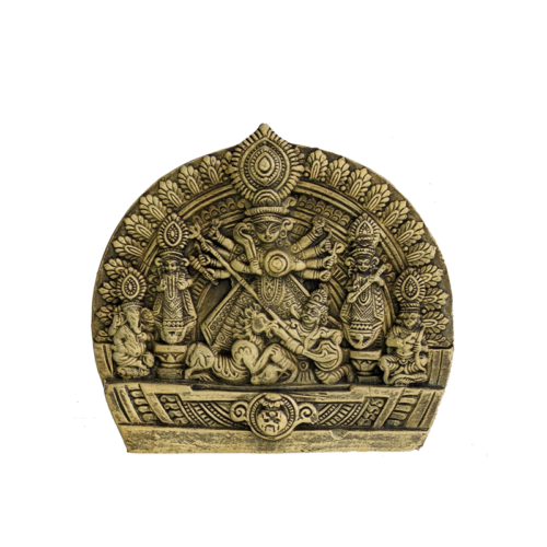 Cultural Harmony | Ek Chala Maa Durga Artwork | Krishnanagar Clay Craft | GI Tag Artwork, Clay Art and Crafts, Clay Artwork, Clay Crafts, Clay Decor, Decorative Items, Drawing Room, Eco-Friendly, Ek Chala, Ghurni Clay Dolls, GI Tagg Products, Handcrafted, Handicrafts, Handmade, Handpainted, Home Decor, Home Interior Decoration, Idols, Krishnanagar Clay Dolls, Living Room, Maa Durga, Showpieces