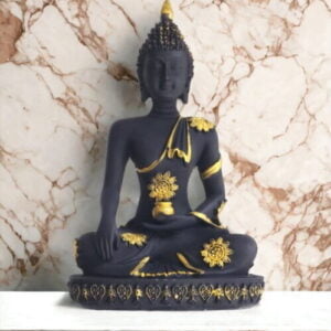 Gift of Inner Peace: Lord Buddha Meditation Statue | Krishnanagar Clay Craft | GI Tag Artwork, Clay Art and Crafts, Clay Artwork, Clay Crafts, Clay Decor, Decorative Items, Drawing Room, Eco-Friendly, Ghurni Clay Dolls, GI Tagg Products, Handcrafted, Handicrafts, Handmade, Handpainted, Home Decor, Home Interior Decoration, Idols, Krishnanagar Clay Dolls, Living Room, Lord Buddha, Showpieces