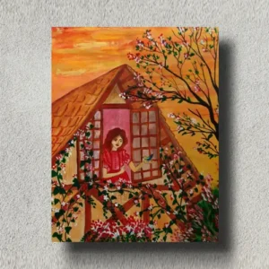 Beautiful Garden Painting | #WaterColourArt | Framework | 8.5 x 11.5 inch, 12.5 x 16.5 inch Artwork, Decorative Items, Decorative Wall Art, Drawing Room, Eco-Friendly, Handcrafted, Handicrafts, Handmade, Handpainted, Home Decor, Home Interior Decoration, Living Room, Nature Art, Nature Painting Collections, Paintings, Wall Art, Wall Decor, Wall Hanging, Watercolour Paintings