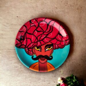 Rajasthani Man #RajasthaniArt Decor Plate | Home Decor | Wall Hanging | 10 inch Art Culture Decor Plates, Artwork, Decor Plates, Decorative Items, Decorative Plates, Decorative Wall Art, Drawing Room, Eco-Friendly, Handcrafted, Handicrafts, Handmade, Handpainted, Home Decor, Home Interior Decoration, Living Room, Melamine Decor Plates, Paintings, Rajasthani Art, Rajasthani Art Decor Plates, Wall Art, Wall Decor, Wall Hanging, Wall Plates