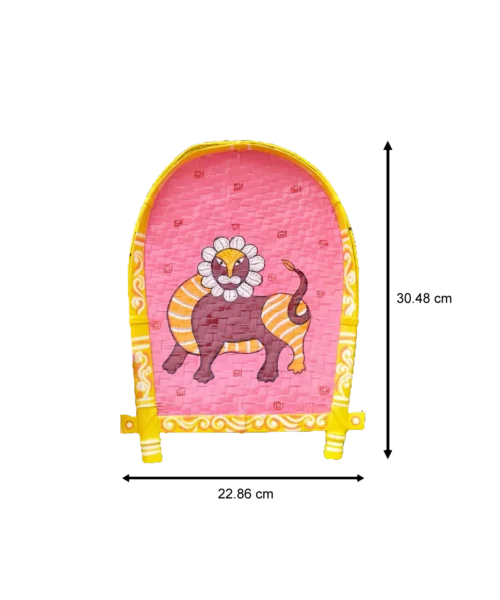 Gond Art Decorative Bamboo Kula | Home Decor | Handpainted | Wall Hanging Handicraft | 12 inch Artwork, Bamboo Art, Bamboo Handicrafts, Bamboo Kula, Bharat Art Bamboo Kula, Decorative Items, Decorative Wall Art, Drawing Room, Eco-Friendly, Gond Art, Handcrafted, Handicrafts, Handmade, Handpainted, Home Decor, Home Interior Decoration, Living Room, Paintings, Wall Art, Wall Decor, Wall Hanging