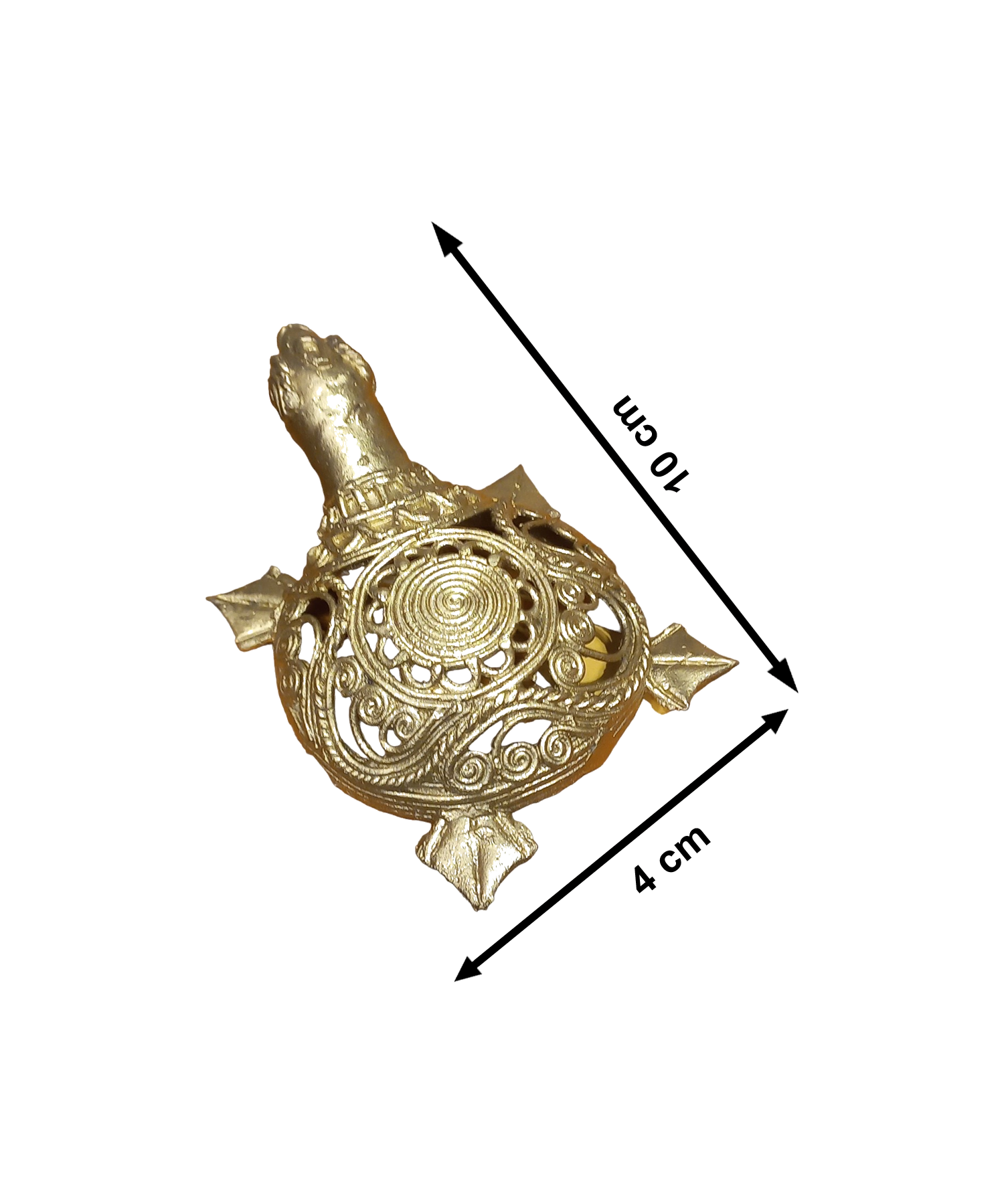 Tortoise Dokra Showpiece #Art-Culture | Bikna Bankura #BrassArt (Gold) | GI TagArtwork , Bikna Dokra , Decorative Items , Drawing Room , Eco-Friendly , Ek Chala , GI Tagg Products , Handicrafted , Handicrafts , Handmade , Handpainted , Home Decor , Home Interior Decoration , Idols , Living Room , Maa Durga , Showpieces