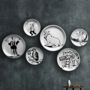 Bengal Special | #BlacknWhite Theme Decor Plate | Home Decor | Wall Hanging | 12, 10 & 8 inch #BlacknWhite, #BlacknWhite Decor Plates, Art Culture Decor Plates, Artwork, Bengali Art Culture Decor Plates, Bengali Literature, Combo Decor Plates, Decor Plates, Decorative Items, Decorative Plates, Decorative Wall Art, Drawing Room, Eco-Friendly, Handcrafted, Handicrafts, Handmade, Handpainted, Home Decor, Home Interior Decoration, Living Room, Melamine Decor Plates, Paintings, Wall Art, Wall Decor, Wall Hanging, Wall Plates