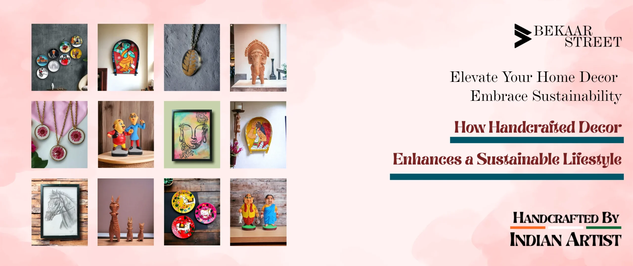 Elevate Your Home Decor, Embrace Sustainability: How Essential Handcrafted Decor Enhances a Sustainable Lifestyle