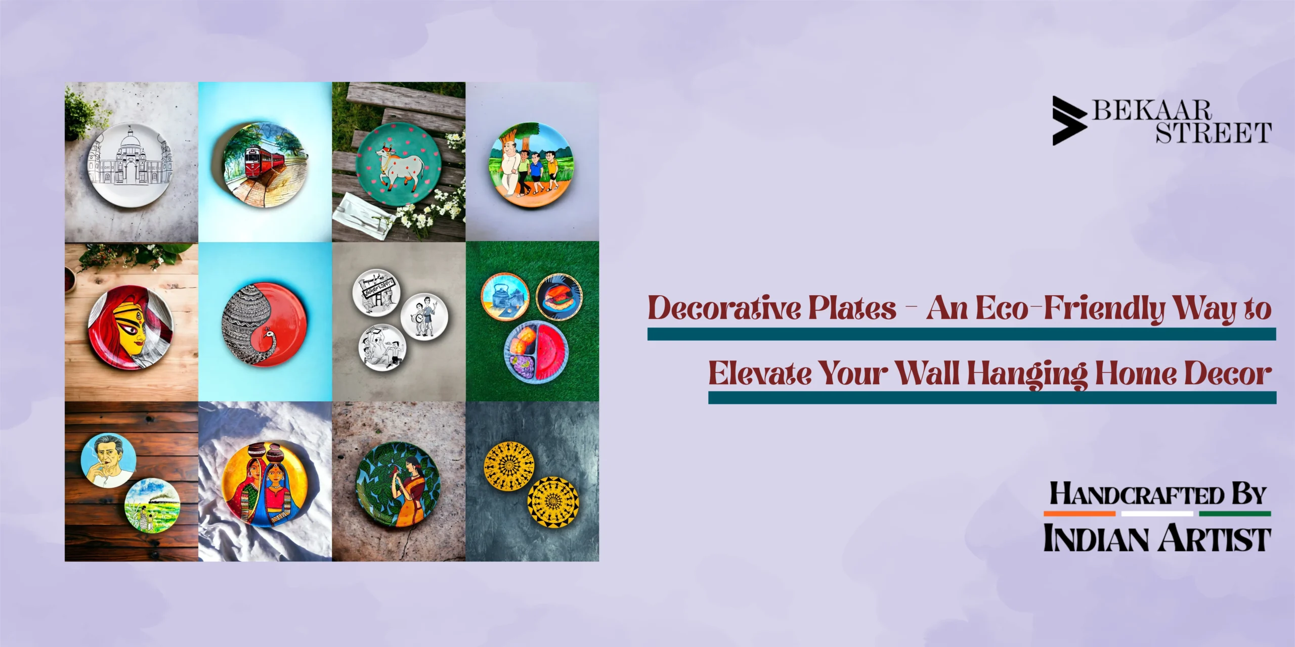 Decorative Plates – An Eco-Friendly Way to Elevate Your Wall Hanging Home Decor