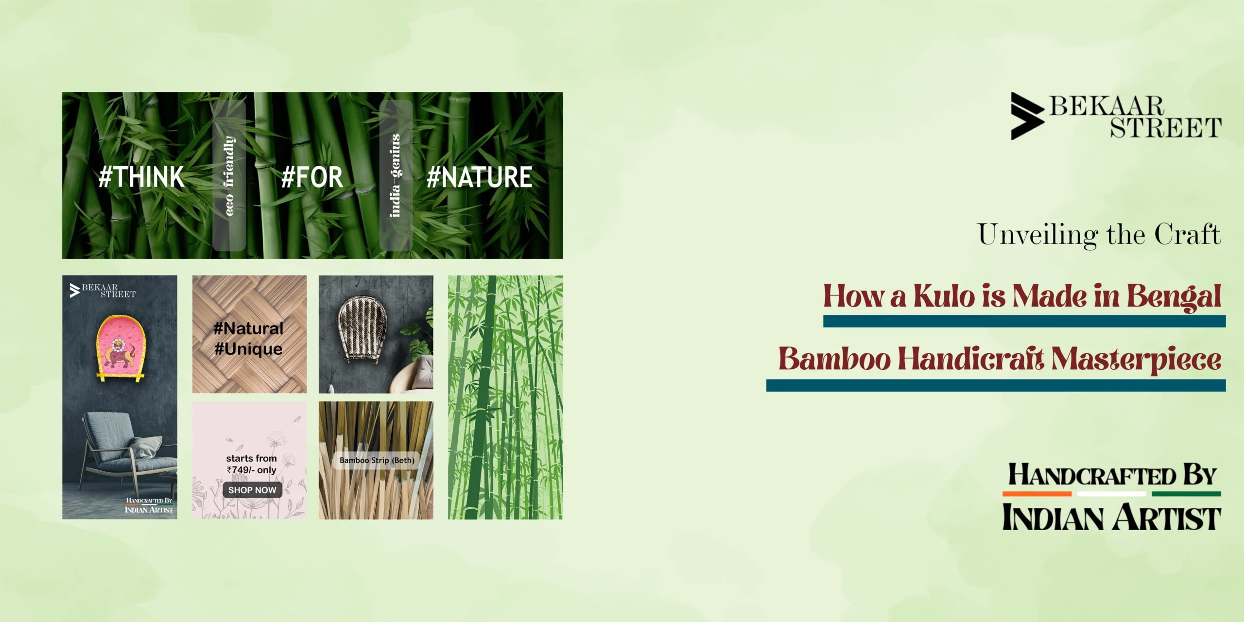 Unveiling the Craft: How a Kulo is Made From Bamboo in Bengal