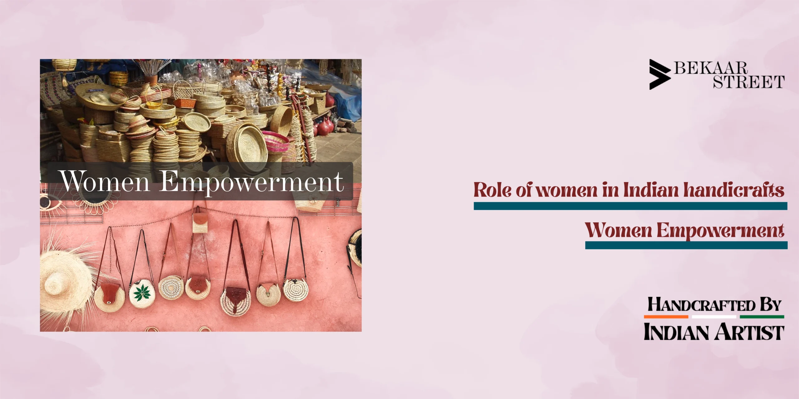 Role of women in Indian handicrafts: Women Empowerment