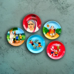 Bengali Cartoon Series Decor Plate | #CreateURCombo | Home Decor | Wall Hanging | 10 inch #CreateURCombo, #CreateURCombo Plates, Art Culture Decor Plates, Artwork, Bengali Art Culture Decor Plates, Bengali Cartoon Series Decor Plates, Bengali Kids Series Decor Plates, Bengali Literature, Combo Decor Plates, Decor Plates, Decorative Items, Decorative Plates, Decorative Wall Art, Drawing Room, Eco-Friendly, Handcrafted, Handicrafts, Handmade, Handpainted, Home Decor, Home Interior Decoration, Living Room, Melamine Decor Plates, Paintings, Wall Art, Wall Decor, Wall Hanging, Wall Plates