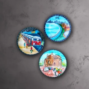 Mumbai Meri Jaan Decor Plate | #CreateURCombo | Home Decor | Wall Hanging | 10 inch #CityScape, #CityScape Decor Plates, #CreateURCombo, #CreateURCombo Plates, Art Culture Decor Plates, Artwork, Combo Decor Plates, Decor Plates, Decorative Items, Decorative Plates, Decorative Wall Art, Drawing Room, Eco-Friendly, Handcrafted, Handicrafts, Handmade, Handpainted, Home Decor, Home Interior Decoration, Living Room, Melamine Decor Plates, Mumbai, Mumbai Decor Plates, Paintings, Wall Art, Wall Decor, Wall Hanging, Wall Plates