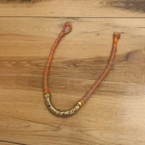 Dokra Neckpiece Multicolour Dokra Jewellery | Bikna Bankura #BrassArt (Gold) | GI TagAnniversary Gifts,Artwork,Bikna Dokra,Birthday Gifts for Her,Dokra Jewellery,Eco-Friendly,Gifts for Her,Gifts for Mother,Gifts for Wife,Gifts for Women,Handicrafted,Handicrafts,Handmade,Handpainted,Jewellery,Mother's Day Gift Ideas,Necklace,Online Jewellery Store,Valentine's Day Gift