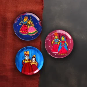 Doll Dance Decor Plate | #CreateURCombo | Home Decor | Wall Hanging | 12 & 10 inch #CreateURCombo, #CreateURCombo Plates, Art Culture Decor Plates, Artwork, Bengali Art Culture Decor Plates, Combo Decor Plates, Dancing Art, Dancing Art Decor Plates, Decor Plates, Decorative Items, Decorative Plates, Decorative Wall Art, Drawing Room, Eco-Friendly, Handcrafted, Handicrafts, Handmade, Handpainted, Home Decor, Home Interior Decoration, Living Room, Melamine Decor Plates, Paintings, Rajasthani Art, Rajasthani Art Decor Plates, Wall Art, Wall Decor, Wall Hanging, Wall Plates