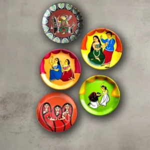 Jamini Roy Art Decor Plate | #CreateURCombo | Home Decor | Wall Hanging | 12 & 10 inch #CreateURCombo, #CreateURCombo Plates, Art Culture Decor Plates, Artwork, Bengali Art Culture Decor Plates, Combo Decor Plates, Decor Plates, Decorative Items, Decorative Plates, Decorative Wall Art, Drawing Room, Eco-Friendly, Handcrafted, Handicrafts, Handmade, Handpainted, Home Decor, Home Interior Decoration, Jamini Roy, Jamini Roy Decor Plates, Living Room, Melamine Decor Plates, Paintings, Wall Art, Wall Decor, Wall Hanging, Wall Plates