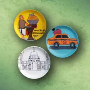 City of Joy Special | Kolkata Decor Plate #CityScape | Home Decor | Wall Hanging | 10 inch #CityScape, #CityScape Decor Plates, Art Culture Decor Plates, Artwork, Bengali Art Culture Decor Plates, City of Joy, City of Joy Decor Plates, Combo Decor Plates, Decor Plates, Decorative Items, Decorative Plates, Decorative Wall Art, Drawing Room, Eco-Friendly, Handcrafted, Handicrafts, Handmade, Handpainted, Home Decor, Home Interior Decoration, Kolkata, Living Room, Melamine Decor Plates, Paintings, Wall Art, Wall Decor, Wall Hanging, Wall Plates