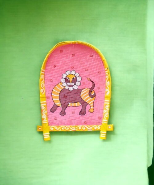 Gond Art Decorative Bamboo Kula | Home Decor | Handpainted | Wall Hanging Handicraft | 12 inch Artwork, Bamboo Art, Bamboo Handicrafts, Bamboo Kula, Bharat Art Bamboo Kula, Decorative Items, Decorative Wall Art, Drawing Room, Eco-Friendly, Gond Art, Handcrafted, Handicrafts, Handmade, Handpainted, Home Decor, Home Interior Decoration, Living Room, Paintings, Wall Art, Wall Decor, Wall Hanging