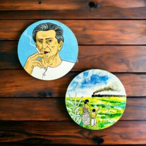 Satyajit Ray Special Decor Plate | Home Decor | Wall Hanging | 10, 8 & 6 inch Art Culture Decor Plates, Artwork, Bengali Art Culture Decor Plates, Bengali Literature, Combo Decor Plates, Decor Plates, Decorative Items, Decorative Plates, Decorative Wall Art, Drawing Room, Eco-Friendly, Handcrafted, Handicrafts, Handmade, Handpainted, Home Decor, Home Interior Decoration, Living Room, Melamine Decor Plates, Paintings, Satyajit Ray, Satyajit Ray Decor Plates, Wall Art, Wall Decor, Wall Hanging, Wall Plates