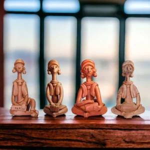 Artwork , Bishnupur Terracotta , Clay Art and Crafts , Clay Artwork , Clay Crafts , Clay Decor , Decorative Items , Drawing Room , Eco-Friendly , GI Tagg Products , Handcrafted , Handicrafts , Handmade , Handpainted , Home Decor , Home Interior Decoration , Living Room , Showpieces , Terracotta