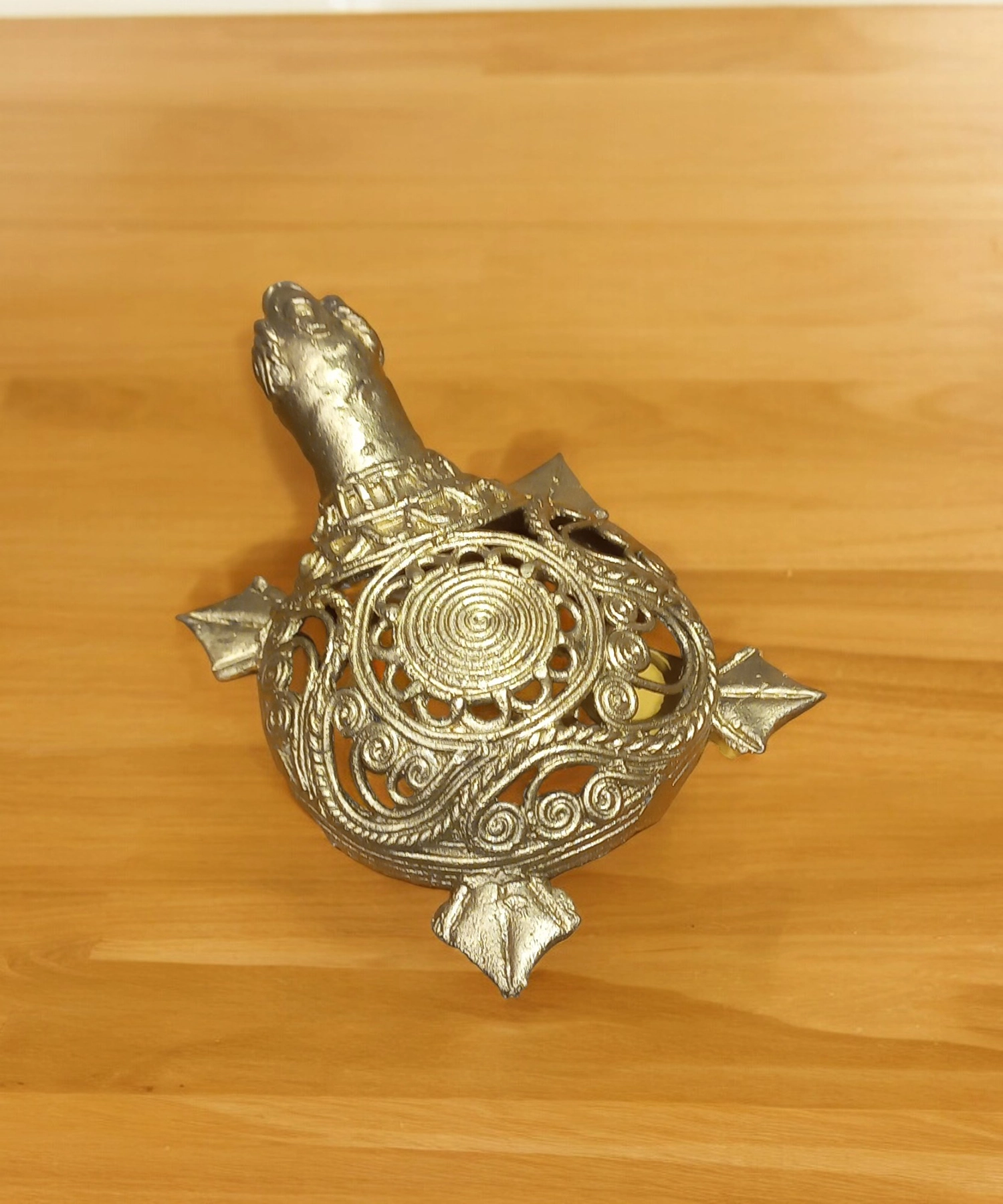 Tortoise Dokra Showpiece #Art-Culture | Bikna Bankura #BrassArt (Gold) | GI TagArtwork , Bikna Dokra , Decorative Items , Drawing Room , Eco-Friendly , Ek Chala , GI Tagg Products , Handicrafted , Handicrafts , Handmade , Handpainted , Home Decor , Home Interior Decoration , Idols , Living Room , Maa Durga , Showpieces